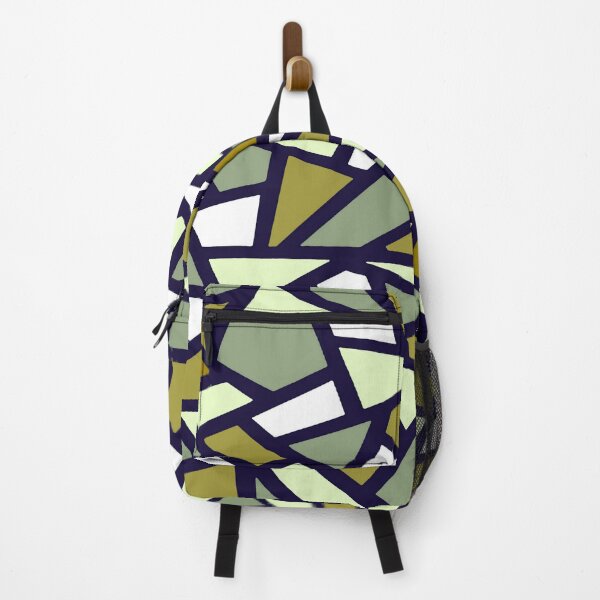 Item preview, Geodesic Abstract Pattern 1 Green Grey White designed and sold by taiche.