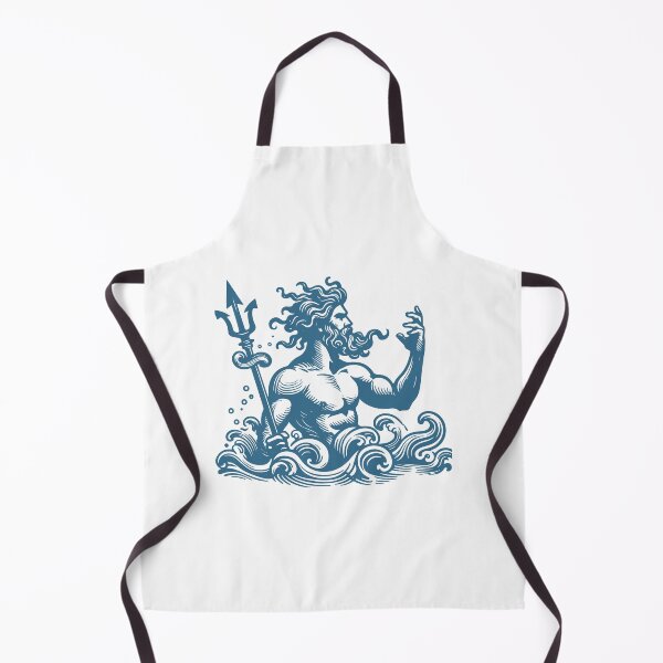 Item preview, poseidon greek god hand drawn designed and sold by ariamuhammad.