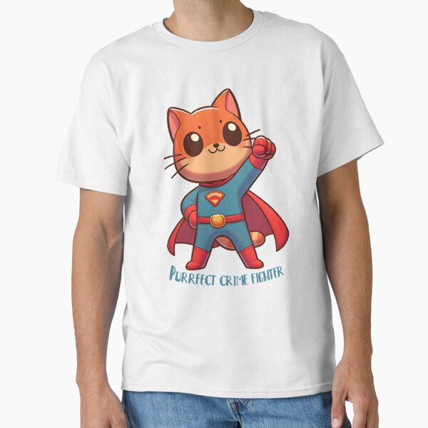 Item preview, Cute Superhero Kitten Pun designed and sold by Sunday-Sky.