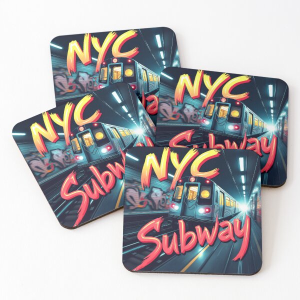 Item preview, New York Subway NYC Subway Train designed and sold by MayaDelaye.