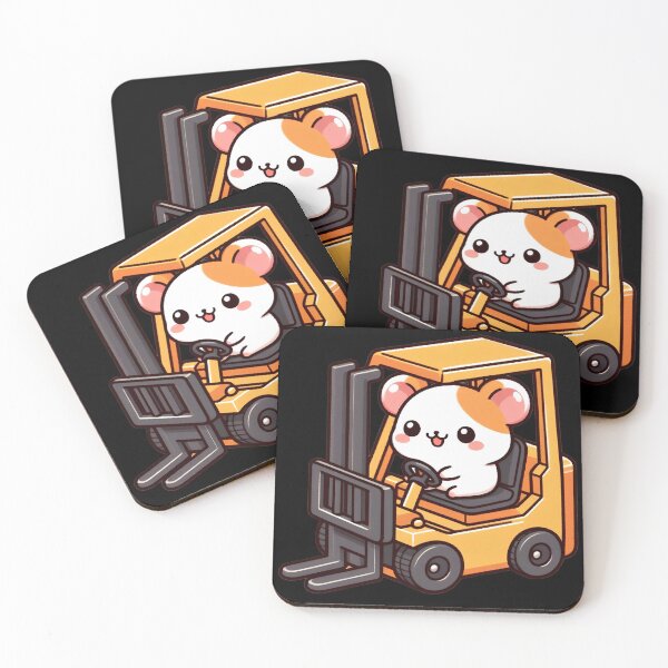 Item preview, Forklift Driving Hamster designed and sold by Jack Milchard.