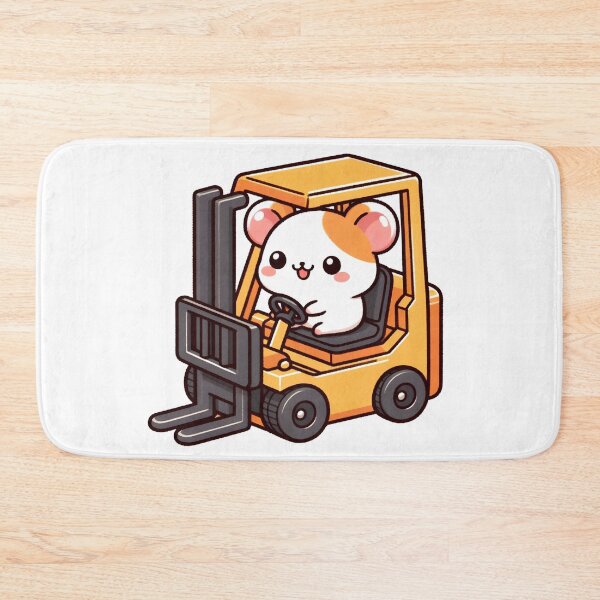 Item preview, Forklift Driving Hamster designed and sold by Jack Milchard.