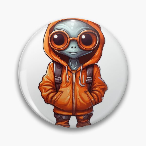 Item preview, Lil' Eddie Alien Orange designed and sold by Dr. Neeko.