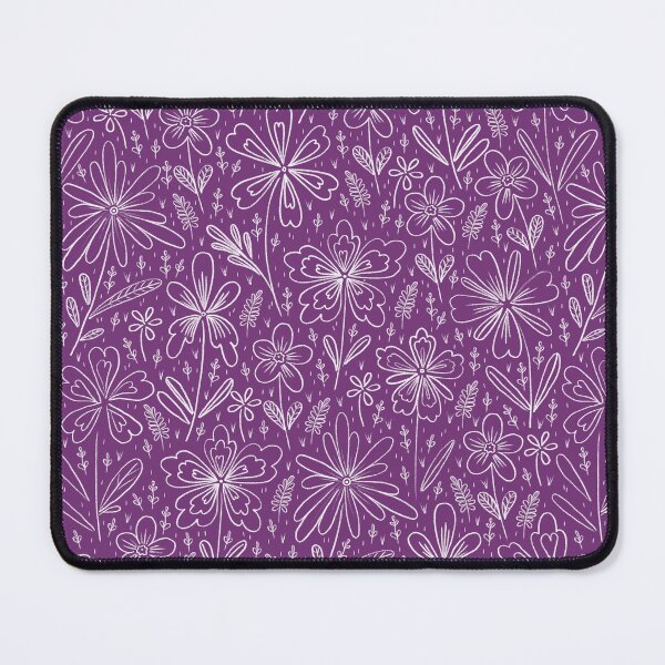 Item preview, Chalk Flowers, Lilac background designed and sold by Alex  Blud.