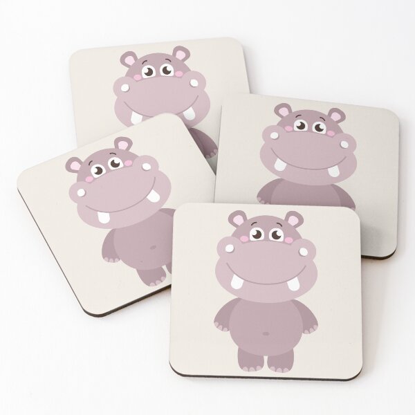 Item preview, Kids Animal Corner, Hippo Wall Art, children room decor, Children's art corner designed and sold by re-make-.