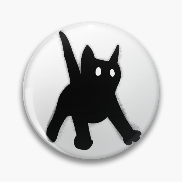 Item preview, black cat designed and sold by jwaalaa.