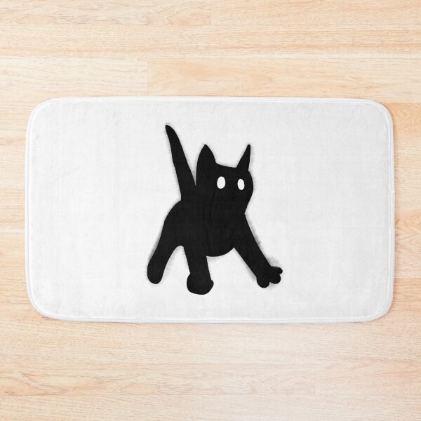 Item preview, black cat designed and sold by jwaalaa.