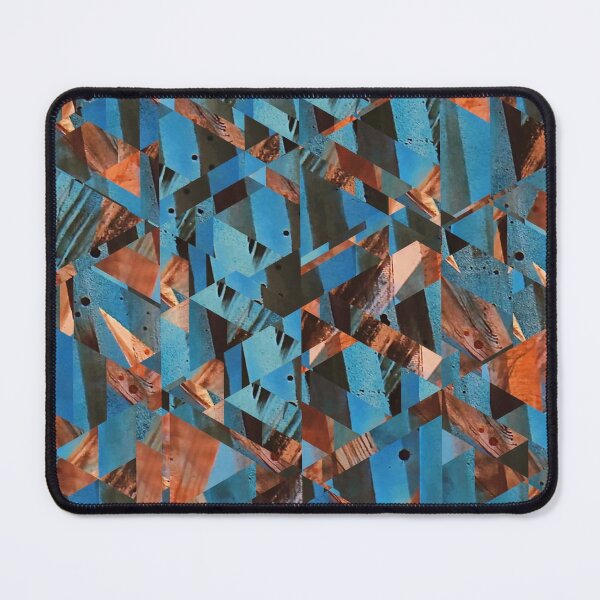 Item preview, Orange and Blue Geometric designed and sold by AintJames.