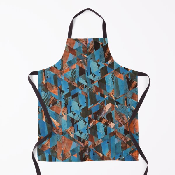 Artikelvorschau, Orange und Blau Geometrisch entworfen und verkauft von AintJames.