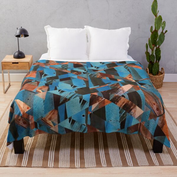 Item preview, Orange and Blue Geometric designed and sold by AintJames.