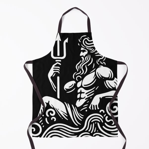 Item preview, poseidon greek god hand drawn designed and sold by ariamuhammad.
