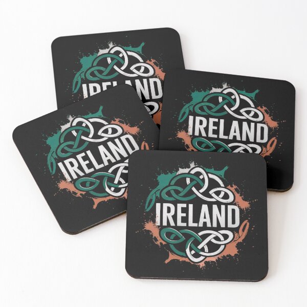Item preview, Ireland Celtic Knot in Irish Flag Colours designed and sold by CELTIC-DESIGNS.