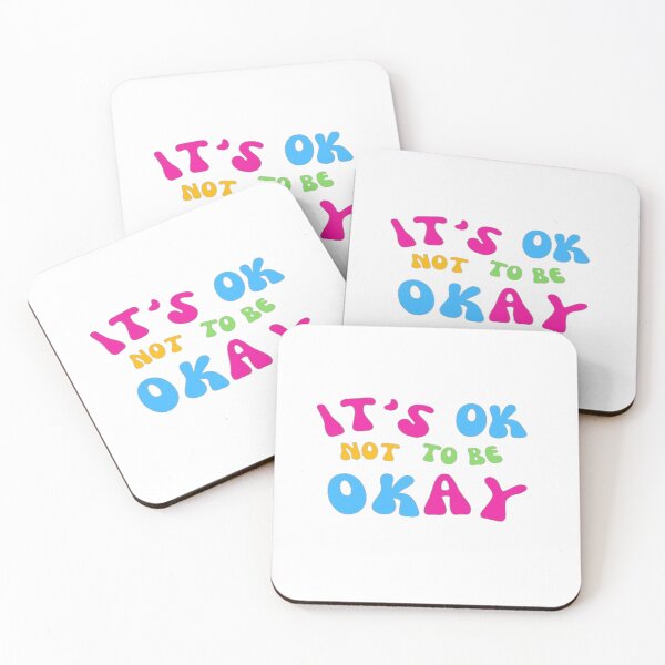 Item preview, IT'S OKAY NOT TO BE OK designed and sold by Cosmic Enigma.