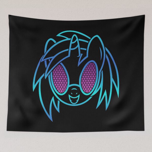 Item preview, Neon Vinyl Scratch designed and sold by Slothgirl Art.