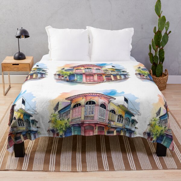 Item preview, Phuket's Sino-Portuguese architecture in old town. designed and sold by wonderisland.