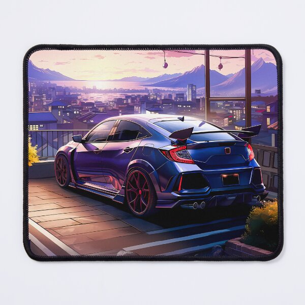Item preview, Sunset Serenity Japanese Hot Hatch Overlooking The City designed and sold by RevUpDesign.