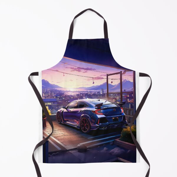 Item preview, Sunset Serenity Japanese Hot Hatch Overlooking The City designed and sold by RevUpDesign.