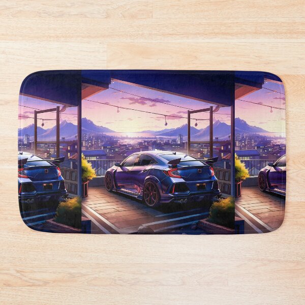 Item preview, Sunset Serenity Japanese Hot Hatch Overlooking The City designed and sold by RevUpDesign.