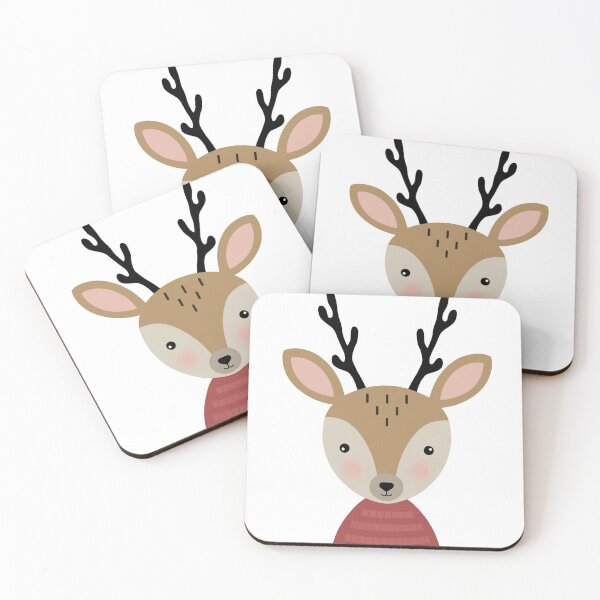 Item preview, Lovely Deer with a Red Sweater designed and sold by Greyat.