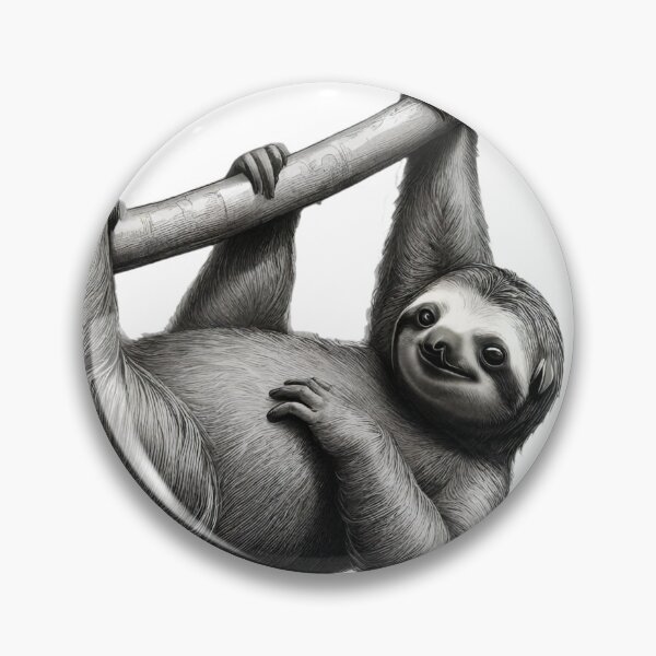 Item preview, Live Slow, Die... Whenever (sloth) designed and sold by LionAround.
