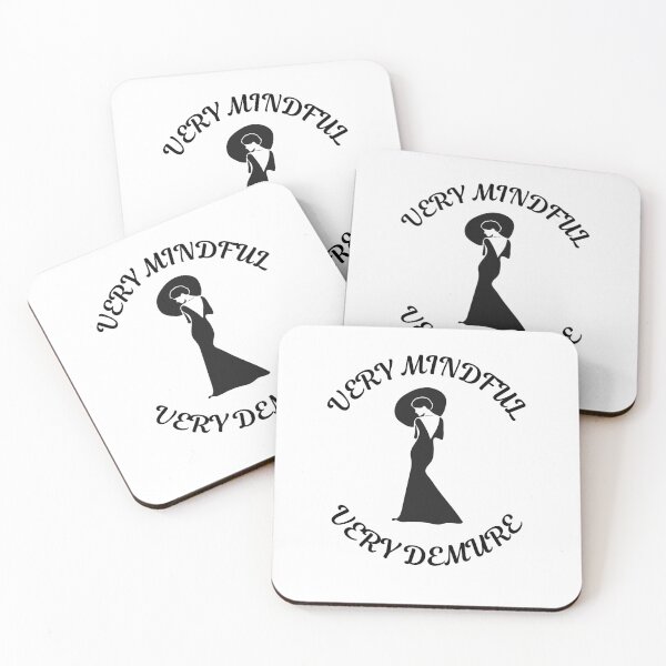 Item preview, VERY MINDFUL, VERY DEMURE Classy Graphic designed and sold by CoolCrap-.
