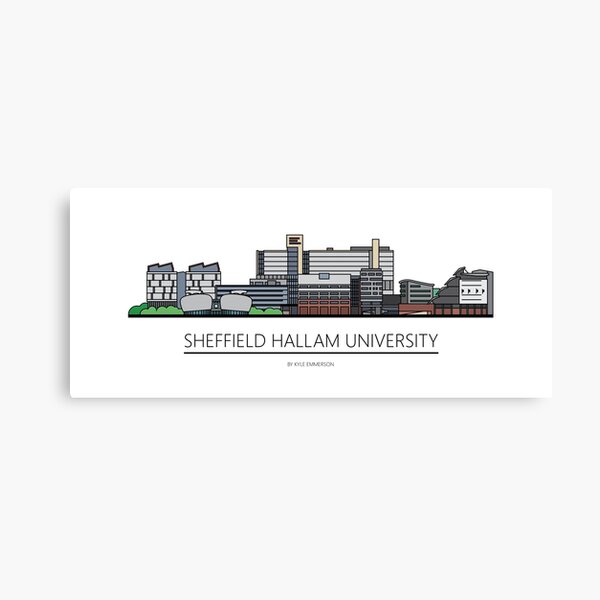 Item preview, Sheffield Icons - Sheffield Hallam University designed and sold by Kyle Emmerson.