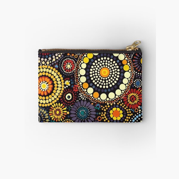 Item preview, Aboriginal Inspired Dot Art - Favorite Florescence designed and sold by GrinGalore.
