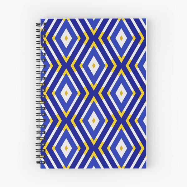 Item preview, Geometric Navy And Gold Colorful Diamonds And Zigzags designed and sold by Triplicate Limited.