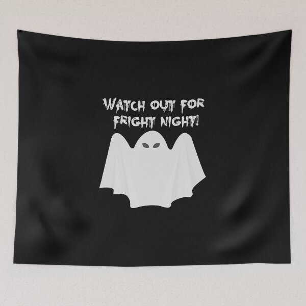 Item preview, Watch Out For Fright Night Halloween Ghost  designed and sold by ShopMagicMagem.