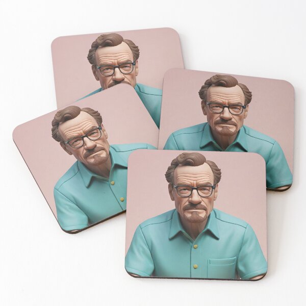 Item preview, portrait of a man, actor, celebrity, Bryan Cranston designed and sold by DonnaBlankaArt.