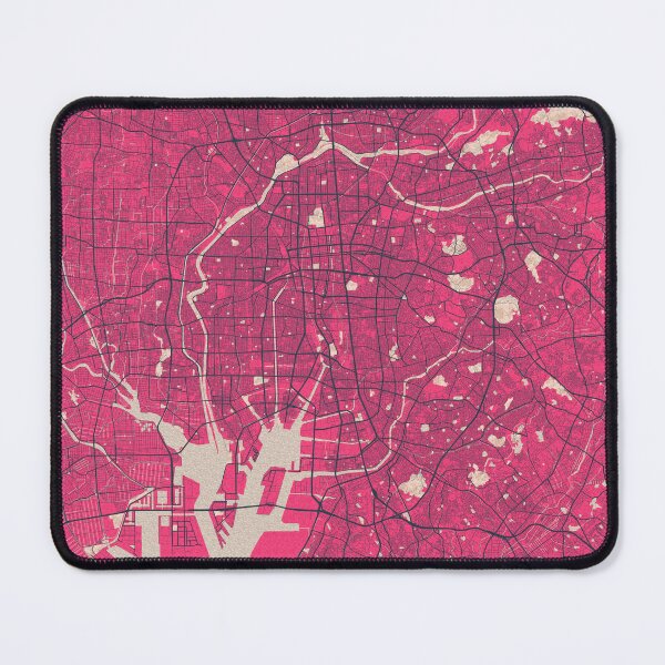 Item preview, Nagoya City Map of Japan - Blossom designed and sold by deMAP.