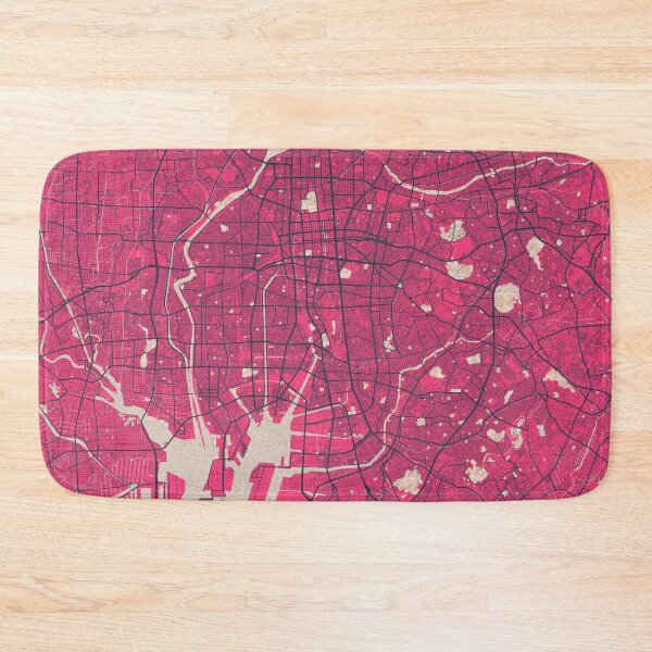 Item preview, Nagoya City Map of Japan - Blossom designed and sold by deMAP.