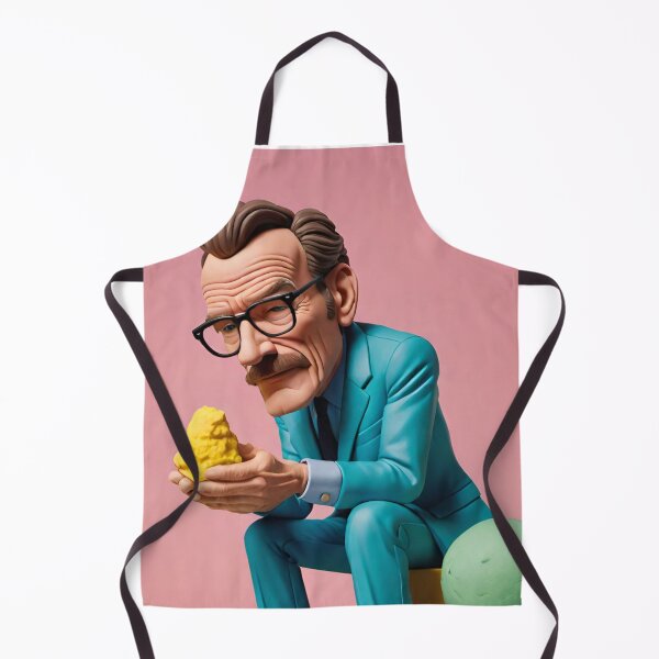 Item preview, portrait of a man, actor, celebrity, Bryan Cranston designed and sold by DonnaBlankaArt.