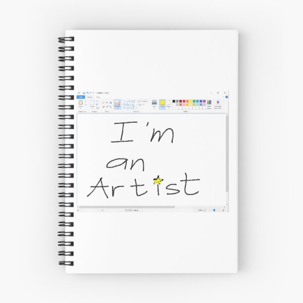 Item preview, Im an artist meme MS Paint designed and sold by Dkvil.