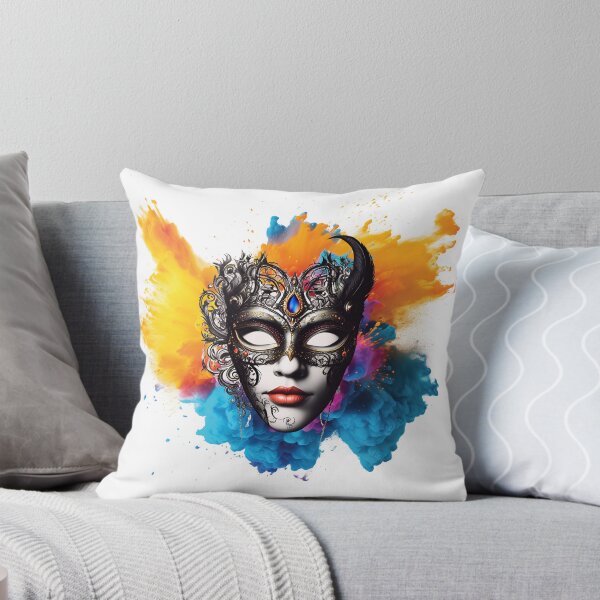 Item preview, Masquerade Blue Yellow Design designed and sold by HeavensTeeArt.