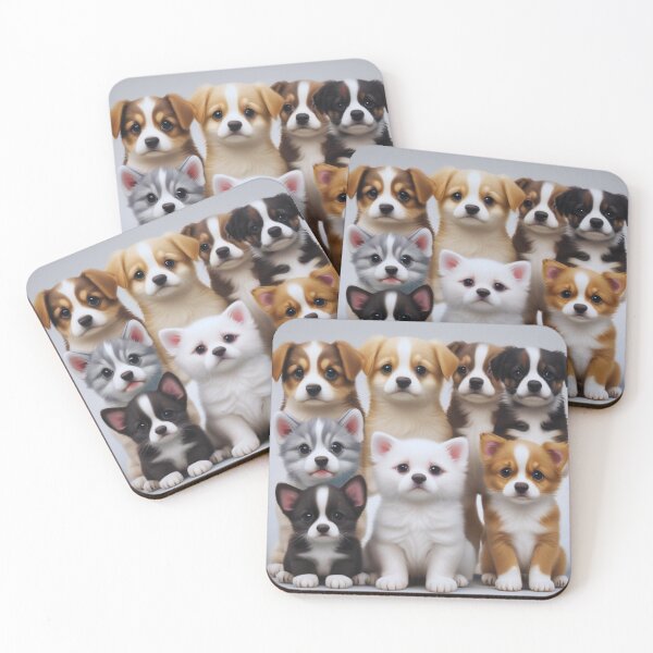Aperçu de l'œuvre Les chiots les plus mignons créée et vendue par AbeeRedB.