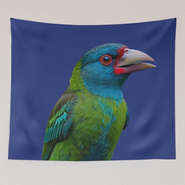 Item preview, Blue Eared Barbet of India designed and sold by laguitan10.