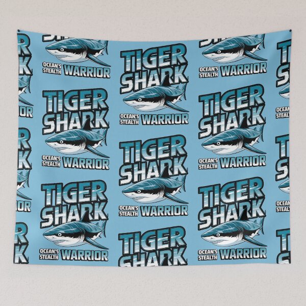 Item preview, Tiger Shark Majestic Ocean Predator for Shark Lovers & Ocean Enthusiasts designed and sold by KLArtzStore.