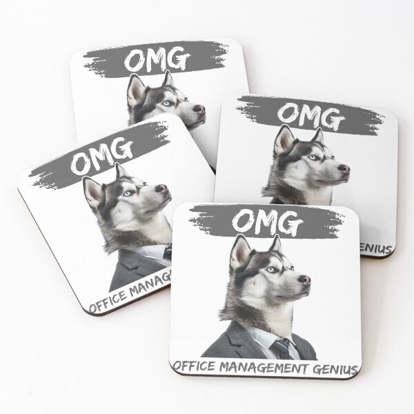 Item preview, Siberian Husky: Office Management Genius designed and sold by StoReprint1.