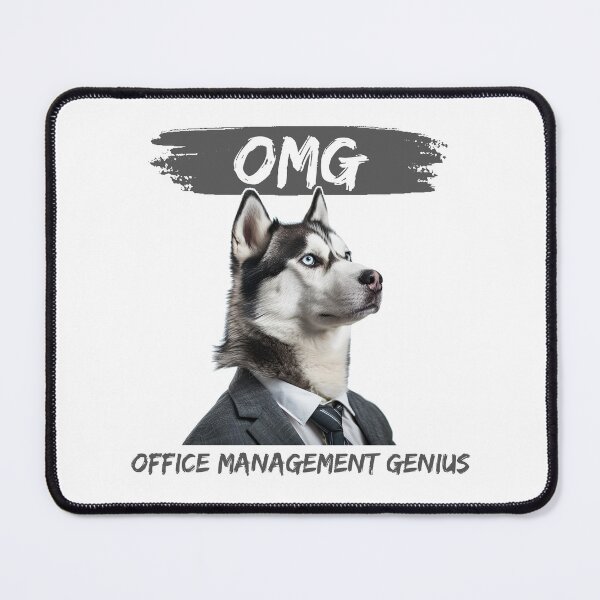 Item preview, Siberian Husky: Office Management Genius designed and sold by StoReprint1.
