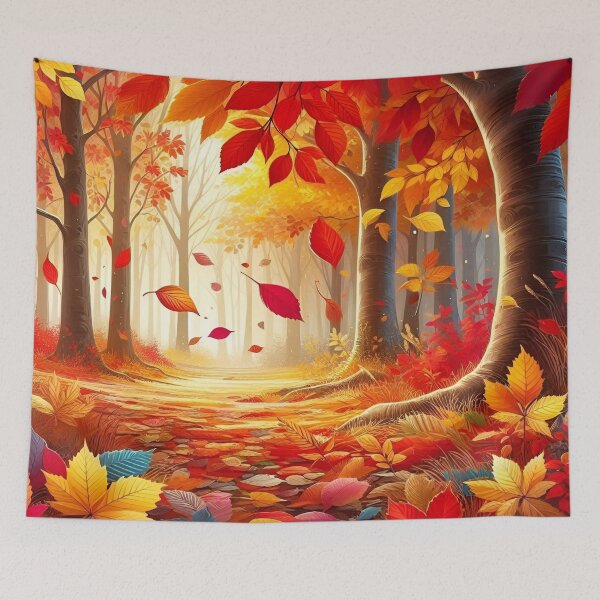 Item preview, Colored tree leaves designed and sold by mahmoudfarrag.