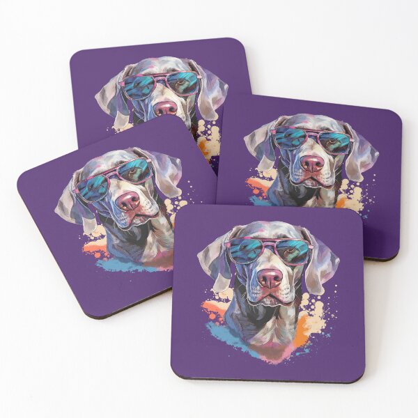 Item preview, Weimaraner with sunglasses designed and sold by Motivburg.