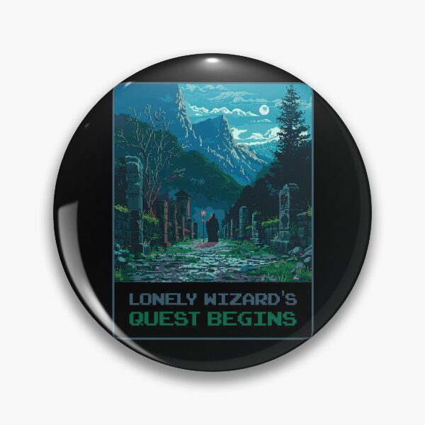 Item preview, Lonely Wizard's Quest Begins designed and sold by MagicAxe.