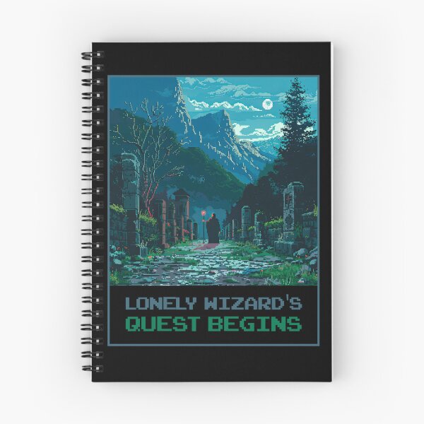 Item preview, Lonely Wizard's Quest Begins designed and sold by MagicAxe.