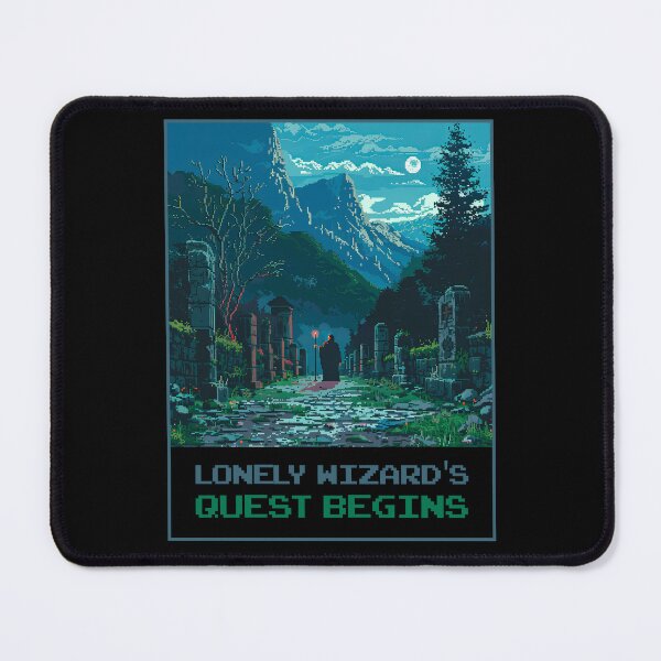 Item preview, Lonely Wizard's Quest Begins designed and sold by MagicAxe.