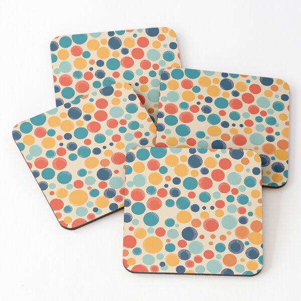 Item preview, A quirky pattern design with irregular polka dots in varying sizes and bright colors. designed and sold by HEMRO.