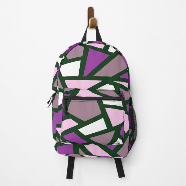 Item preview, Geodesic Abstract Pattern 6 Purple Lilac Pink White designed and sold by taiche.