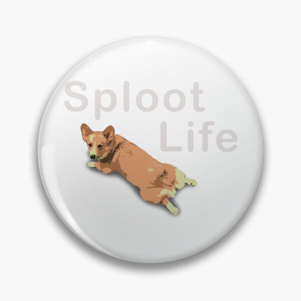 Item preview, Corgi Sploot Life designed and sold by M34Kdesign.