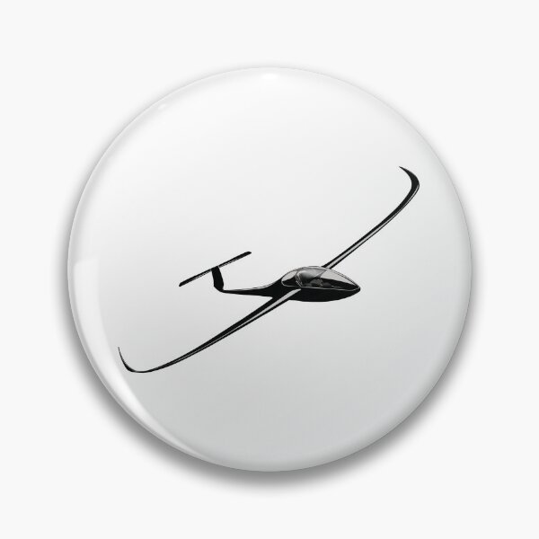 Item preview, Glider Plane Pilot Sailplane Biplane aerial floating soaring designed and sold by These_Prints.