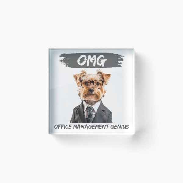 Item preview, Yorkshire Terrier: Office Management Genius designed and sold by StoReprint1.
